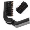 BIUDECO 3pcs Travel Beard Grooming Brush Folding Boar Bristle Brush for Detangling Softening Facial Hair Compact Design for Easy Carrying for Travel Daily Use view 4
