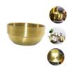 BELLIFFY Stainless Steel Shaving Soap Mixing Bowl Durable Foaming Bowl for Men's Facial Cleansing Rustproof Compact Design for Travel Use view 3