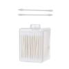 Gogogmee Professional 3-box Set of 600pcs Cotton Swabs Double Head Makeup Beauty Cleaning Safe Paper Stick Design view 1