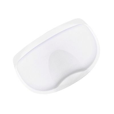 WOONEKY Breathable Bath Pillow for Spa and Hot Tub Ergonomic Neck Support Cushion for Relaxation for Easy to Clean