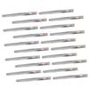 OHPHCALL 20pcs Lip Brush Applicators Lipstick Pen for Gloss Makeup Use Portable Cap Easy to Carry for Travel and Daily Use view 1