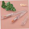 OHPHCALL 20pcs Lip Brush Applicators Lipstick Pen for Gloss Makeup Use Portable Cap Easy to Carry for Travel and Daily Use view 2
