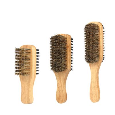 NULYLU 3pcs Natural Straightening Beard Barber Supply Hair Cleaning Tool for Men