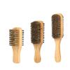 NULYLU 3pcs Natural Straightening Beard Barber Supply Hair Cleaning Tool for Men view 1