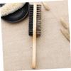NULYLU 3pcs Natural Straightening Beard Barber Supply Hair Cleaning Tool for Men view 4