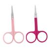 Gogogmee 2pcs Portable Eyebrow Scissors Stainless Steel Trimmers Comfortable Grip for Eyebrow and Beard Grooming Beauty Tool for Easy Precision Trimming view 1