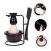 CANIGHT 1set Manual Shaving Kit for Men Complete Beard Brush Shaving Bowl and Grooming and Facial Care view 4