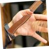 HONMEET Solid Wood Beard Styling Brush Men's Hair Comb Portable Bristle Beard Comb view 3