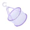 ABOOFAN 1pcs Hanging Makeup Brush Drying Net Basket Compact Sponge Dryer Rack for Efficient Makeup Tool Drying for Home Travel Use Design Purple view 1