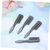 MUSISALY 4pcs Foldable Eyebrow Comb Seeth Eyebrow Combs Shaping Kit Brush Brow Brush for view 3
