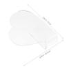 ASAKKURA 3pcs Nail Decor Palette Gel Nail Palette Acrylic Makeup Mixing Plate Art Paint Plate Holder for Art view 3