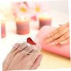 ASAKKURA 3pcs Nail Decor Palette Gel Nail Palette Acrylic Makeup Mixing Plate Art Paint Plate Holder for Art view 4