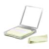 IWOWHERO 2sets Tea Oil Absorbing Sheets Mirror Puff for Oily Skin Blotting Facial Paper for Men Women Convenient Portable Case for Daily Use view 4