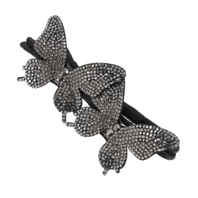 ASAKKURA Hair Buns for Women Crystal Rhinestone Bun Shaper Hair Bun Making Tool for Parties Weddings