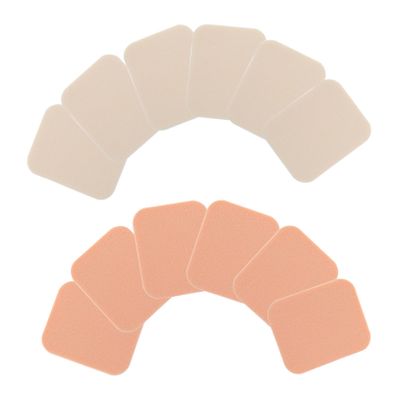 ASAKKURA 12pcs Makeup Puff Cosmetics Applicators for Dry Wet Use Soft Skin-friendly Powder Tone for Foundation Concealer and Blush