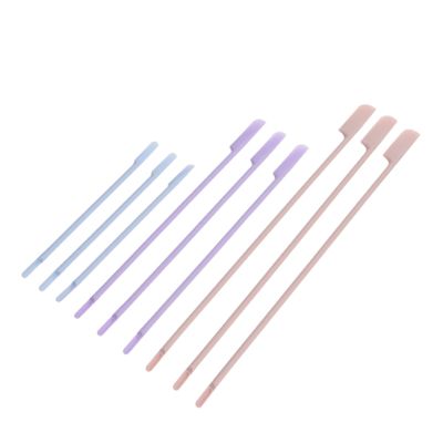 Mikinona 9pcs Silicone Makeup Spatula Set for Cream and Lotion Application Versatile Odorless and Easy to Hair Products and Jams Multi-color Options