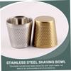 BELLIFFY Stainless Steel Shaving Bowl and Large Capacity for Mixing Shave Soap Unscented view 2