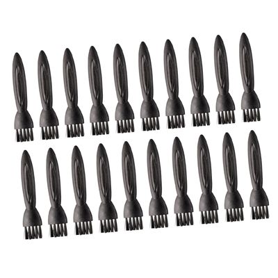 AUTSUPPL 100pcs Electric Shaver Cleaning Brush Lightweight Nonslip Handle Cleaning Tool for Easy Use Barber and Brush for Grooming and Maintenance
