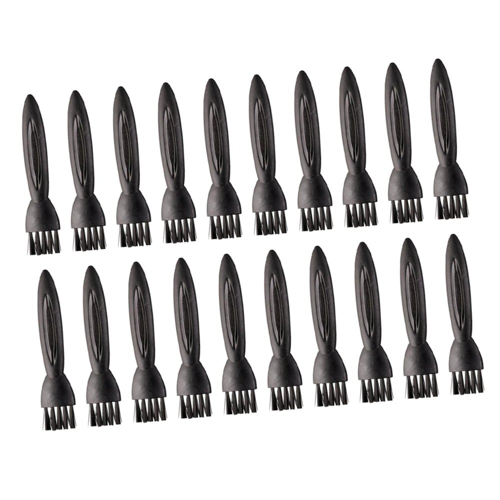 AUTSUPPL 100pcs Electric Shaver Cleaning Brush Lightweight Nonslip Handle Cleaning Tool for Easy Use Barber and Brush for Grooming and Maintenance