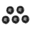 ASAKKURA 5pcs Bun Cover Hair Nets for Dancers Elastic Design Lace Trim for Ballet Performance Easy to Use Reusable Hair Accessories view 1