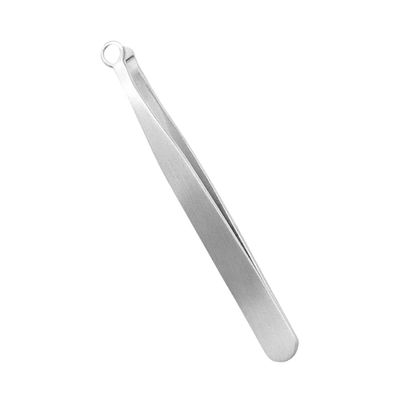 ASAKKURA Sturdy Nasal Hair Trimmer for Men Precision Nose Hair Clipper Round Head Tweezer Smooth Stainless Steel Pain