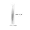 ASAKKURA Sturdy Nasal Hair Trimmer for Men Precision Nose Hair Clipper Round Head Tweezer Smooth Stainless Steel Pain view 2