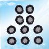 NULYLU Ballet Hair Net 10Pcs Mesh Hair Bun Cover for Girls Women view 3