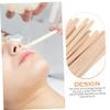 BIUDECO 5sets Convenient Waxing Sticks Set Wooden Hair Removal Tools for All Hair Types 100pcs*5 view 2