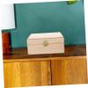 HOMOCONO 25grids Wooden Essential Oil Storage Box with Compartments Organizer for Essential Oil Bottles and Easily Accessible for Home and Aromatherapy Use view 2