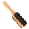 BELLIFFY Beard Brush for Pre Shave Oil Professional Barber Tool Double-sided Bristle Brush view 1
