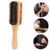 BELLIFFY Beard Brush for Pre Shave Oil Professional Barber Tool Double-sided Bristle Brush view 3