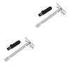 FOYTOKI 2pcs Shaving Tools Men Double Edge Razor Safety Razor Smooth Shave Manual Beard Shaver view 1