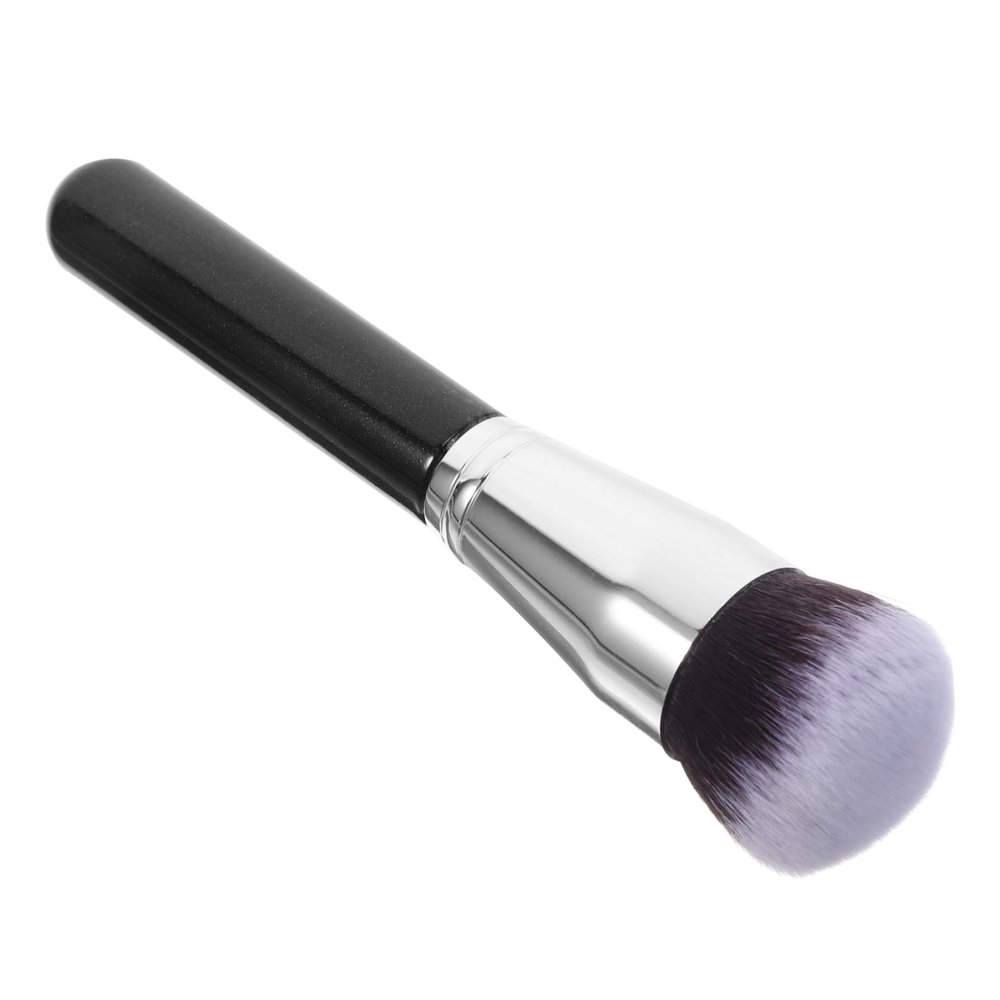 Gogogmee Portable Foundation Brush for Women Small Face Brush for Makeup Application Soft and for Blending and Contouring Handle