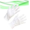 FELTECHELECTR 12pairs Thickened Cotton Protective Gloves Non- Etiquette for Jewelry Inspections Gardening and Industrial Work Comfortable Reusable Hand view 2