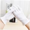 FELTECHELECTR 12pairs Thickened Cotton Protective Gloves Non- Etiquette for Jewelry Inspections Gardening and Industrial Work Comfortable Reusable Hand view 3