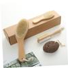 GARVALON Cleansing Exfoliating Body Brush Scrubber Exfoliating Stone Portable Shower Brush Deep Clean Massage Ergonomic Grip view 3