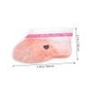 MUSISALY 2pairs Peach Paraffin Wax Therapy Covers for Hands and Feet Reusable Hydrating Hand Foot Masks for Moisturizing Self-Care and Relaxation view 3