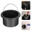 BIUDECO 2pcs Wax Melting Container Bowl Nonstick Aluminum Inner Pot for Hair Removal Wax Machine Compact and Practical Heater Accessory for Home and Salon Use view 2
