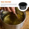 BIUDECO 2pcs Wax Melting Container Bowl Nonstick Aluminum Inner Pot for Hair Removal Wax Machine Compact and Practical Heater Accessory for Home and Salon Use view 3