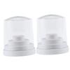BIUDECO 2pcs Nail Bit Holder Box Slots Manicure Drill Bits Container Nail Tech Organizers and Storage Case view 1