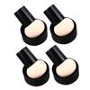 MUSISALY 4pcs Mushroom Shape Makeup Puff Dual-use Powder Applicator for Even Application Washable and Reusable Cosmetic Sponge for Women and Girls view 1