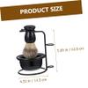 BELLIFFY 1set Professional Beard Brush Shaving Cup Easy to Clean for All Beard Types Convenient Travel Shaving Supplies view 2