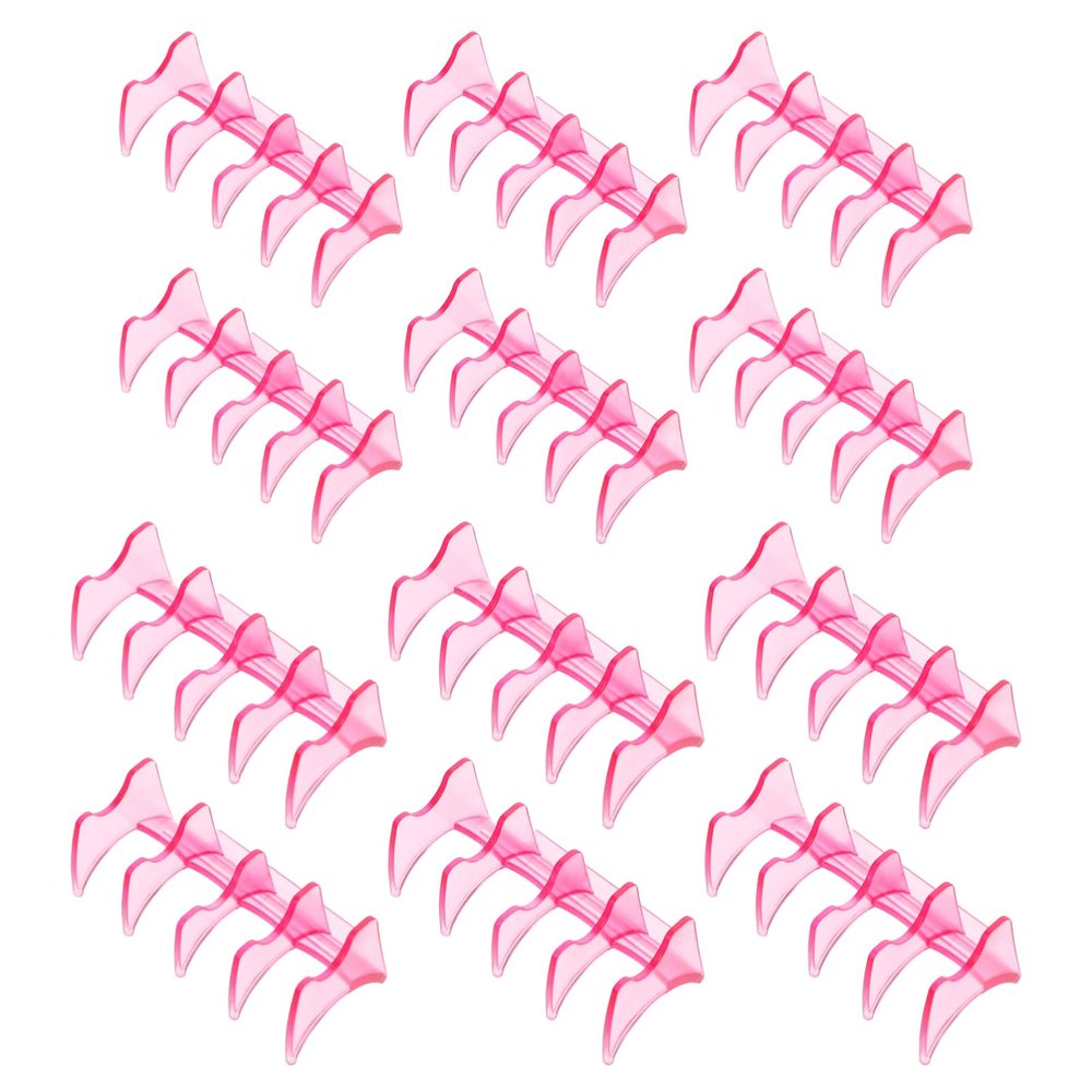 ASAKKURA 30pcs Heat Insulation Curling Perm Tool Professional Hair Styling Support Bar for Salon Use Lightweight and Portable Hair Perm Accessories for Safe Heat Protection