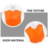 SKISUNO 1pc Silicone Hairdressing Shoulder Pad Hair Cutting Shawl for Salon and Home Use Lightweight and Breathable Barber Supply Orange Large view 2