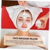 MOBUTOFU 1pc Pu Leather Neck Pillow for Massage Tables Ergonomic Face Support Cushion for Beauty Salons and Spas for Relaxation and Comfort Neck and Rest view 3