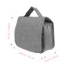 MUSISALY 1pc Toiletries Bag for Men and Women Portable Travel Pouch for Cosmetics Skin Care and Accessories Organizer for Business Trips and Outdoor Use view 2