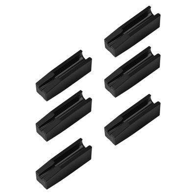 HAPINARY 6pcs Eyebrow Pen Slot Small Pencil Sharpener Eyebrow Trimmer Aid Makeup Pencil Sharpener Travel Essential