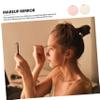 HONMEET 2pcs Unbreakable Travel Mirror Mini Portable Makeup Mirror Pu Cover Compact Beauty for Women for Special Occasions view 4