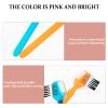 Healeved 6pcs Stainless Steel Eyebrow Razor for Face Brow Trimmer Brush Comb Facial Hair Remover for Women for Face Brow Shaper Facial Hair Removal Tool view 3