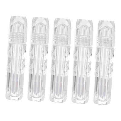 5pcs Mini Empty Lip Gloss Tube 2.5ml Plastic Refillable Bottles